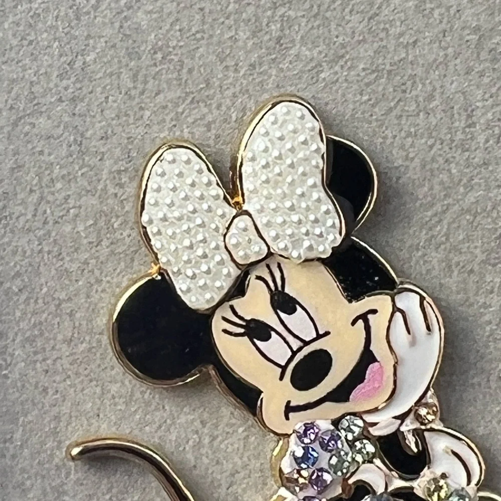 NEW Baublebar x Disney Minnie Pearl Bow Earrings - Picture 5 of 6